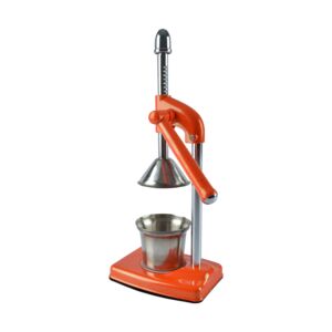 Wellberg Manual Juice Maker Silver and Orange